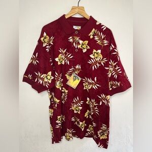 Cutter & Buck New Polo Golf Activewear Dr Pepper Collectible Mens Size XXL